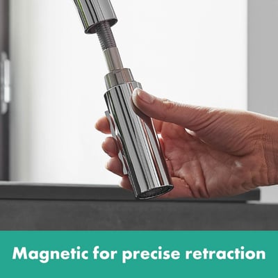 HANSGROHE FOCUS E SPİRALLİ EVİYE BATARYASI 2 AKIŞLI