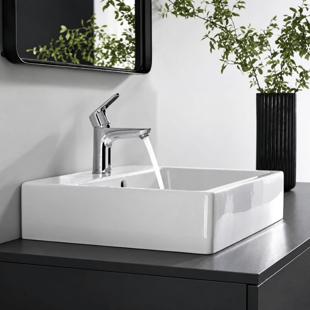 Hansgrohe Focus Lavabo BataryasıHansgrohe Focus Lavabo Bataryası Krom | Modern, Su Tasarruflu ve Dayanıklı Banyo BataryasıArmatürHANSGROHE ARMATÜR31607000DUŞHOMEHansgrohe Focus Lavabo Bataryası