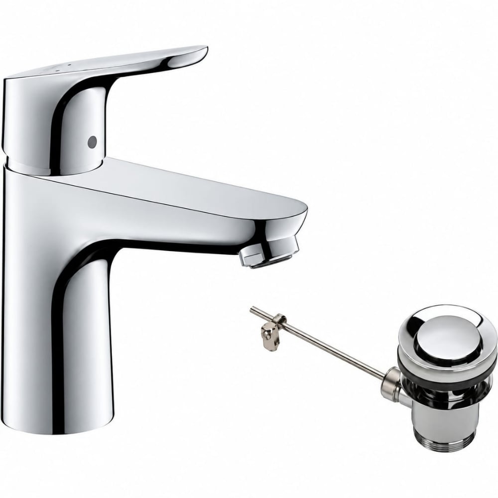 Hansgrohe Focus Lavabo BataryasıHansgrohe Focus Lavabo Bataryası Krom | Modern, Su Tasarruflu ve Dayanıklı Banyo BataryasıArmatürHANSGROHE ARMATÜR31607000DUŞHOMEHansgrohe Focus Lavabo Bataryası