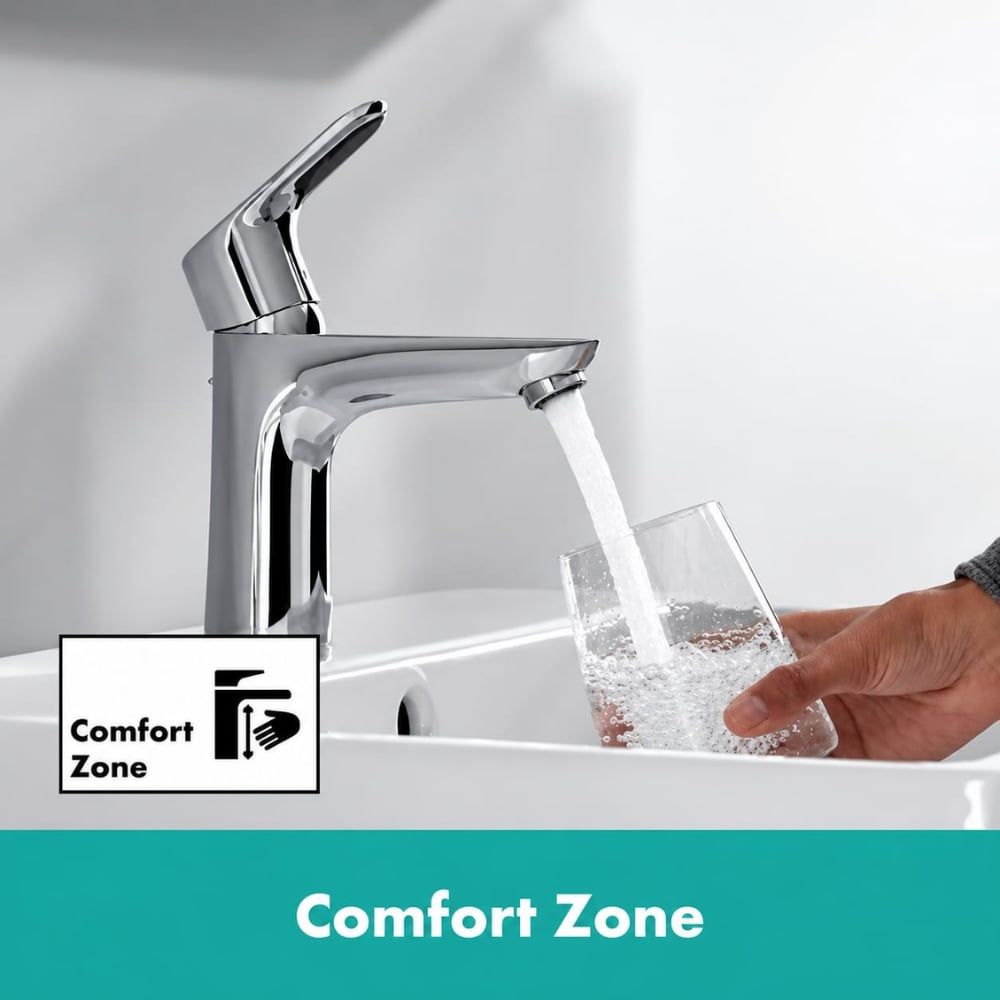 Hansgrohe Focus Lavabo BataryasıHansgrohe Focus Lavabo Bataryası Krom | Modern, Su Tasarruflu ve Dayanıklı Banyo BataryasıArmatürHANSGROHE ARMATÜR31607000DUŞHOMEHansgrohe Focus Lavabo Bataryası