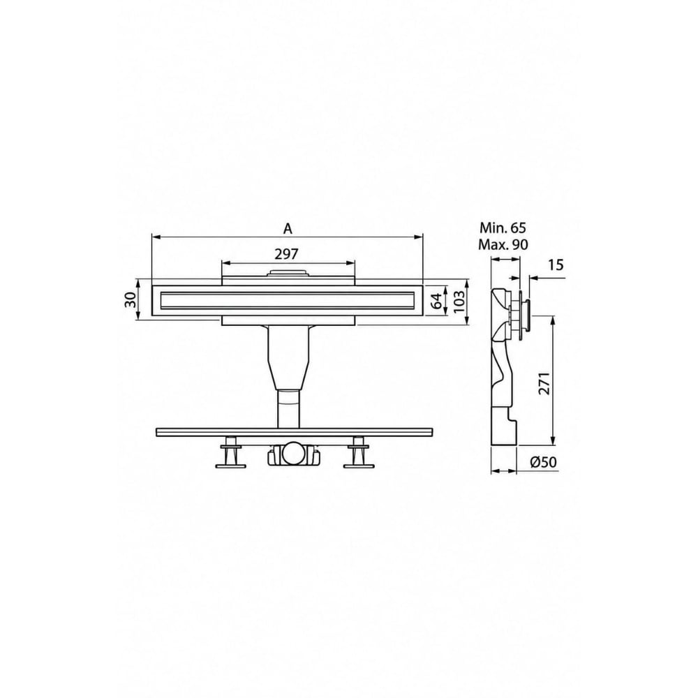 Kale Smartline QDrain 40 cm Satine İnox Paslanmaz Duş Kanalı (S15)Kale Smartline Qdrain 40 cm duş kanalı, yandan çıkışlı tasarımı ve inox yapısı ile banyolarda etkili drenaj sağlar. Modern ve dayanıklı çözümdür.Banyo AksesuarKale Seramik410200603405DUŞHOMEKale Smartline QDrain 40 cm Satine İnox Paslanmaz Duş Kanalı (S15)