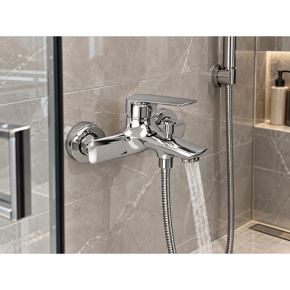Kale Tandem Banyo Bataryası (Krom)KALE Tandem Banyo Bataryası Krom | Modern ve Dayanıklı Banyo MusluğuArmatürKale Seramik410200500260DUŞHOMEKale Tandem Banyo Bataryası (Krom)