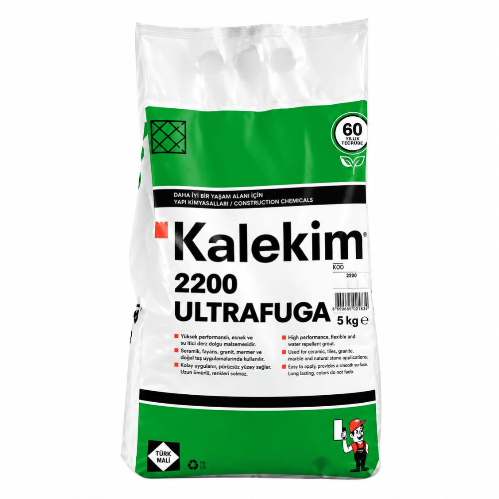 Kalekim Derz Dolgu Ultrafuga Hardal Sarı 5KG-2232Kalekim Ultrafuga Derz Dolgu Hardal Sarı 5kg (2232) | Dayanıklı ve Suya Dayanıklı Derz Dolgu MalzemesiFuga Derz DolguKalekim Fuga Derz Dolgu2232DUŞHOMEKalekim Derz Dolgu Ultrafuga Hardal Sarı 5KG-2232