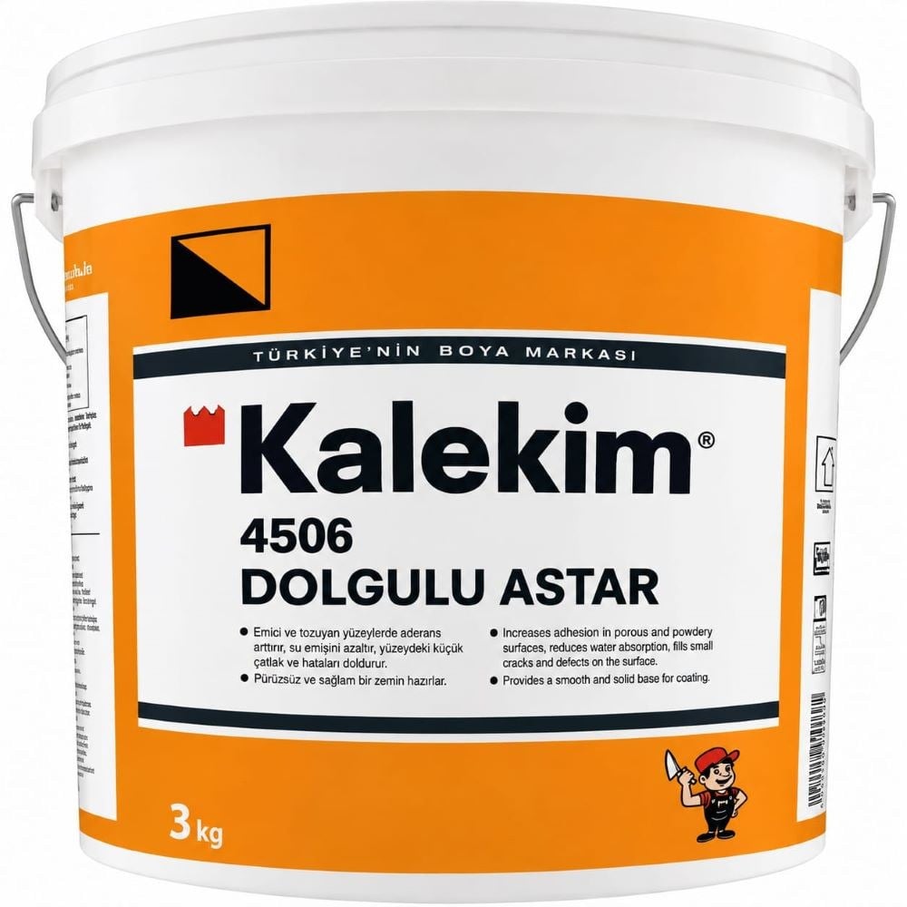 Kalekim İzolateks Dolgulu Astar 3KG-(4506)Kalekim İzolatex Dolgulu Astar 3KG (4506) | Seramik Üzeri Seramik Astarı | DushomeFuga Derz DolguKalekim Seramik Yapıştırıcı4506DUŞHOMEKalekim İzolateks Dolgulu Astar 3KG-(4506)
