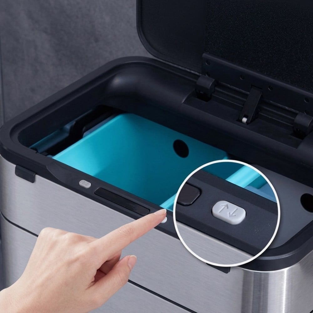 MAS8892-50L Koku Önlemeli Sensörlü Akıllı Çöp Kutusu | 50 Litre Geri Dönüşüm Sistemli Akıllı Çöp KovasıMAS8892-50L Sensörlü Akıllı Çöp Kutusu | 50L Koku Önlemeli Geri Dönüşüm SistemliBanyo AksesuarMase ModeMAS8892-50LDUŞHOMEMAS8892-50L Koku Önlemeli Sensörlü Akıllı Çöp Kutusu | 50 Litre Geri Dönüşüm Sistemli Akıllı Çöp Kovası