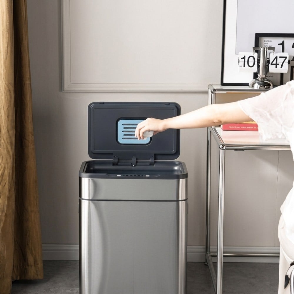 MAS8892-50L Koku Önlemeli Sensörlü Akıllı Çöp Kutusu | 50 Litre Geri Dönüşüm Sistemli Akıllı Çöp KovasıMAS8892-50L Sensörlü Akıllı Çöp Kutusu | 50L Koku Önlemeli Geri Dönüşüm SistemliBanyo AksesuarMase ModeMAS8892-50LDUŞHOMEMAS8892-50L Koku Önlemeli Sensörlü Akıllı Çöp Kutusu | 50 Litre Geri Dönüşüm Sistemli Akıllı Çöp Kovası