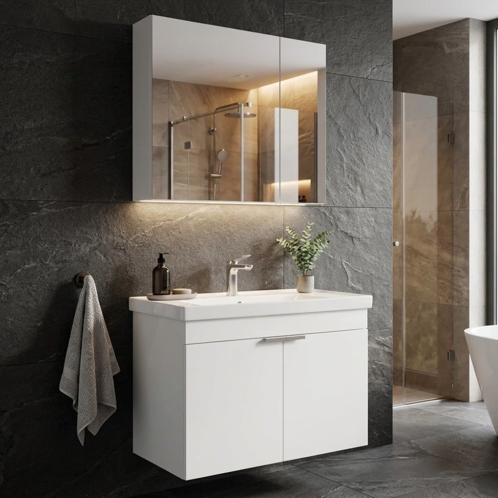 Orka Desna 100 Cm Mat Beyaz Banyo Dolabı TakımıOrka Desna 100 cm Mat Beyaz Banyo Dolabı TakımıBanyo DolabıOrka Banyo dolabı5008731DUŞHOMEOrka Desna 100 Cm Mat Beyaz Banyo Dolabı Takımı
