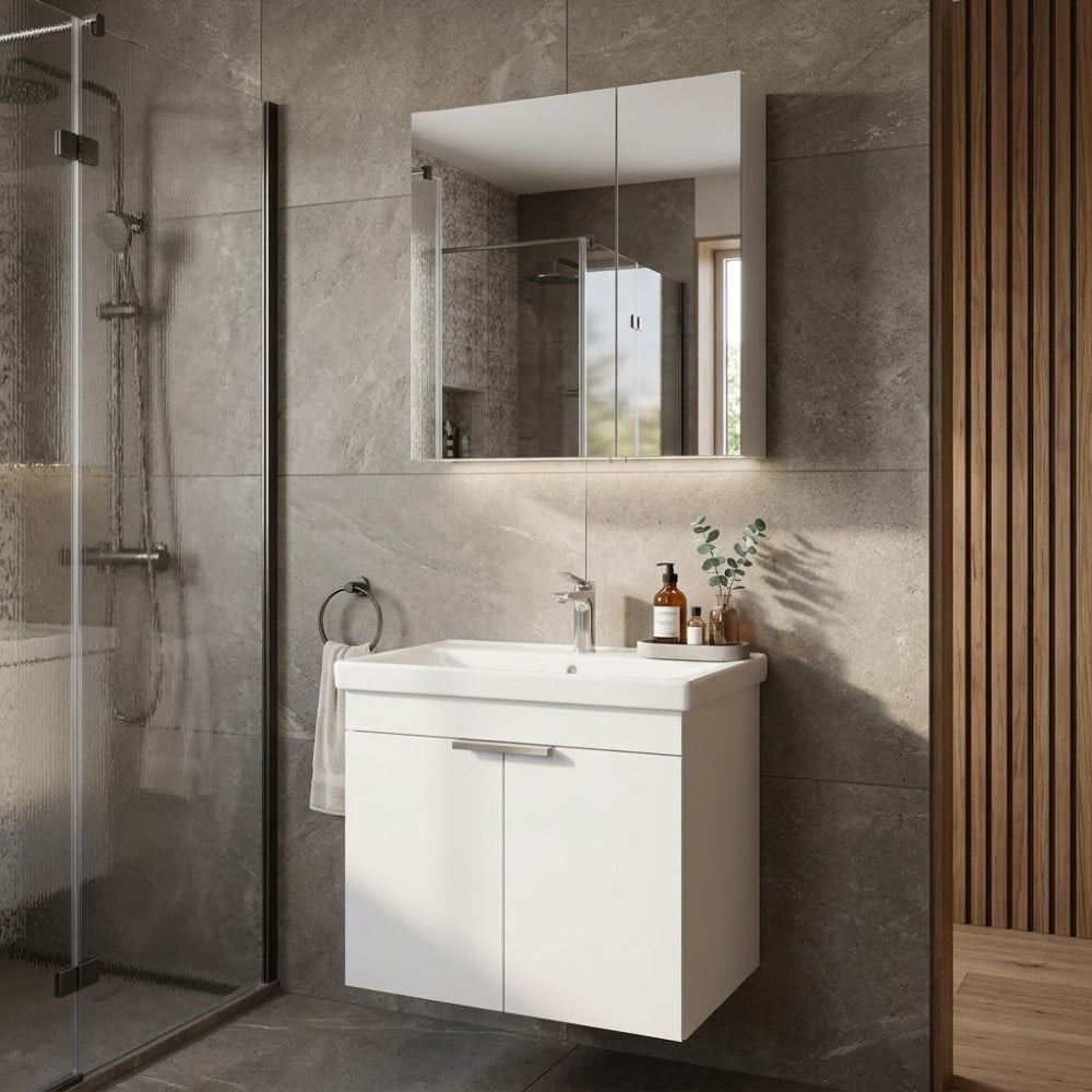 Orka Desna 60 Cm Mat Beyaz Banyo Dolabı Takımı Orka Desna 60 cm Mat Beyaz Banyo Dolabı TakımıBanyo DolabıOrka Banyo dolabı5007921DUŞHOMEOrka Desna 60 Cm Mat Beyaz Banyo Dolabı Takımı 