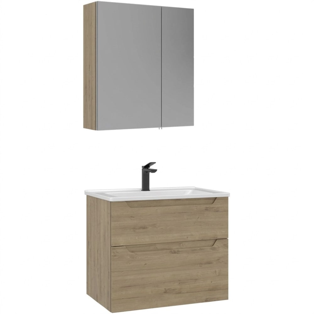 Orka Messina 65 Cm Meşe Banyo Dolabı Takımı (Meşe)Banyo DolabıOrka Banyo Dolapları 5007137DUŞHOMEOrka Messina 65 Cm Meşe Banyo Dolabı Takımı (Meşe)