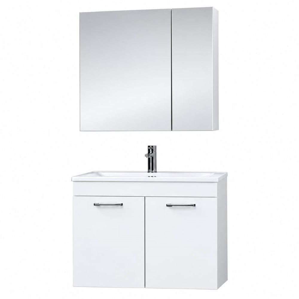 Orka Side 85 Cm Kapaklı Beyaz Banyo Dolabı TakımıBanyo DolabıOrka Banyo dolabı5004816DUŞHOMEOrka Side 85 Cm Kapaklı Beyaz Banyo Dolabı Takımı