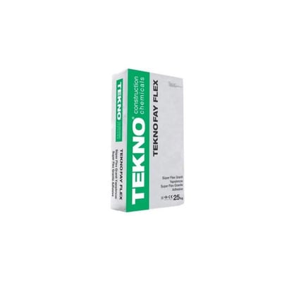 TEKNOFAY FLEX GRİ - 25 KG Süper flex granit yapıştırıcı C2TE S1TEKNOFAY FLEX GRİ 25 KG Süper Flex Granit Yapıştırıcı C2TE S1 | Kayma Yapmaz, Süper Tutunma, Esnek Çimento Esaslı Yapıştırıcı, İç ve Dış Mekân Kullanımına Uygun Granit, Seramik ve Porselen Karolar İçinSeramik YapıştırıcısıTEKNOFAYTKNYFY SFLEX GRNTDUŞHOMETEKNOFAY FLEX GRİ - 25 KG Süper flex granit yapıştırıcı C2TE S1