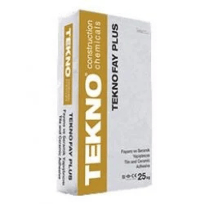 TEKNOFAY PLUS - 25 KG Seramik-fayans yapıştırıcı C1TETEKNOFAY PLUS 25 KG Seramik Fayans Yapıştırıcı C1TE | Güçlü Tutunma, Kayma Yapmaz, İç ve Dış Mekân Kullanımına Uygun Çimento Esaslı YapıştırıcıSeramik YapıştırıcısıTEKNOFAYTKNFY PLUS GRİDUŞHOMETEKNOFAY PLUS - 25 KG Seramik-fayans yapıştırıcı C1TE