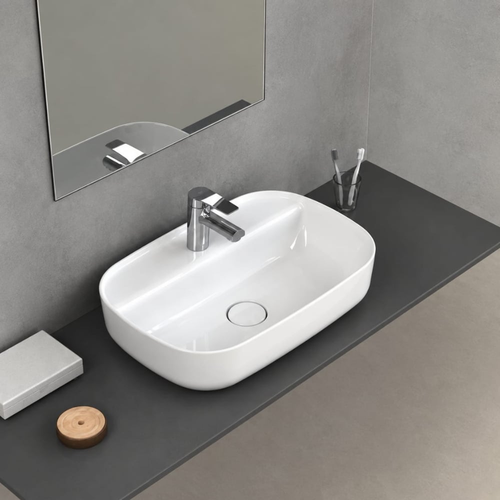 Turkuaz Aqua Tezgahüstü 60*40 Lavabo (Beyaz)TURKUAZ AQUA 60x40 Tezgahüstü Lavabo | Modern & Dayanıklı Seramik Banyo LavabosuVitrifiyeTurkuaz CerastyleOC007H61U003Y01102DUŞHOMETurkuaz Aqua Tezgahüstü 60*40 Lavabo (Beyaz)
