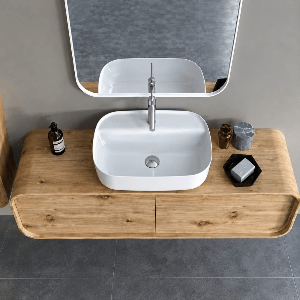 Turkuaz Aqua Tezgahüstü 60*40 Lavabo (Beyaz)TURKUAZ AQUA 60x40 Tezgahüstü Lavabo | Modern & Dayanıklı Seramik Banyo LavabosuVitrifiyeTurkuaz CerastyleOC007H61U003Y01102DUŞHOMETurkuaz Aqua Tezgahüstü 60*40 Lavabo (Beyaz)