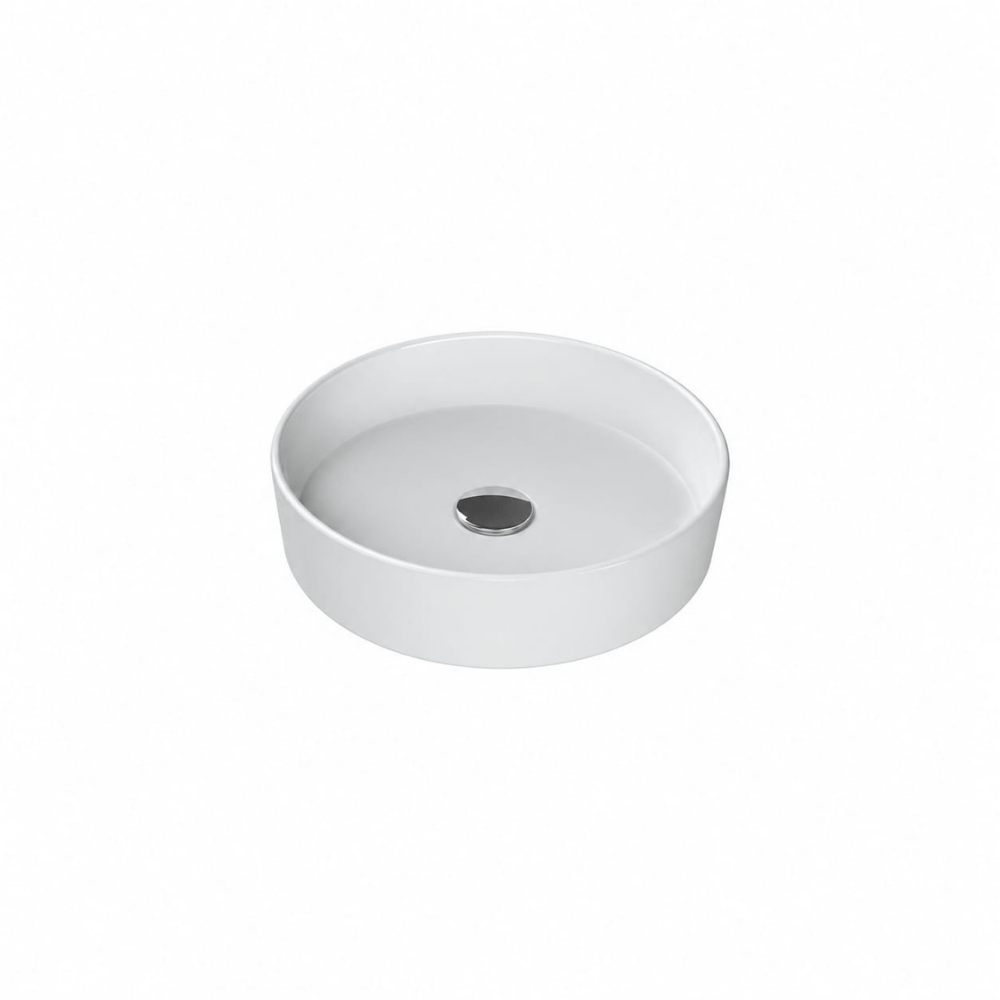 Turkuaz Suit Tezgahüstü Lavabo Q40CM-Mat BeyazTURKUAZ SUİT 40cm Tezgahüstü Lavabo | Modern & Dayanıklı Seramik Banyo LavabosuVitrifiyeTurkuaz CerastyleOC065T72W043Y01113DUŞHOMETurkuaz Suit Tezgahüstü Lavabo Q40CM-Mat Beyaz