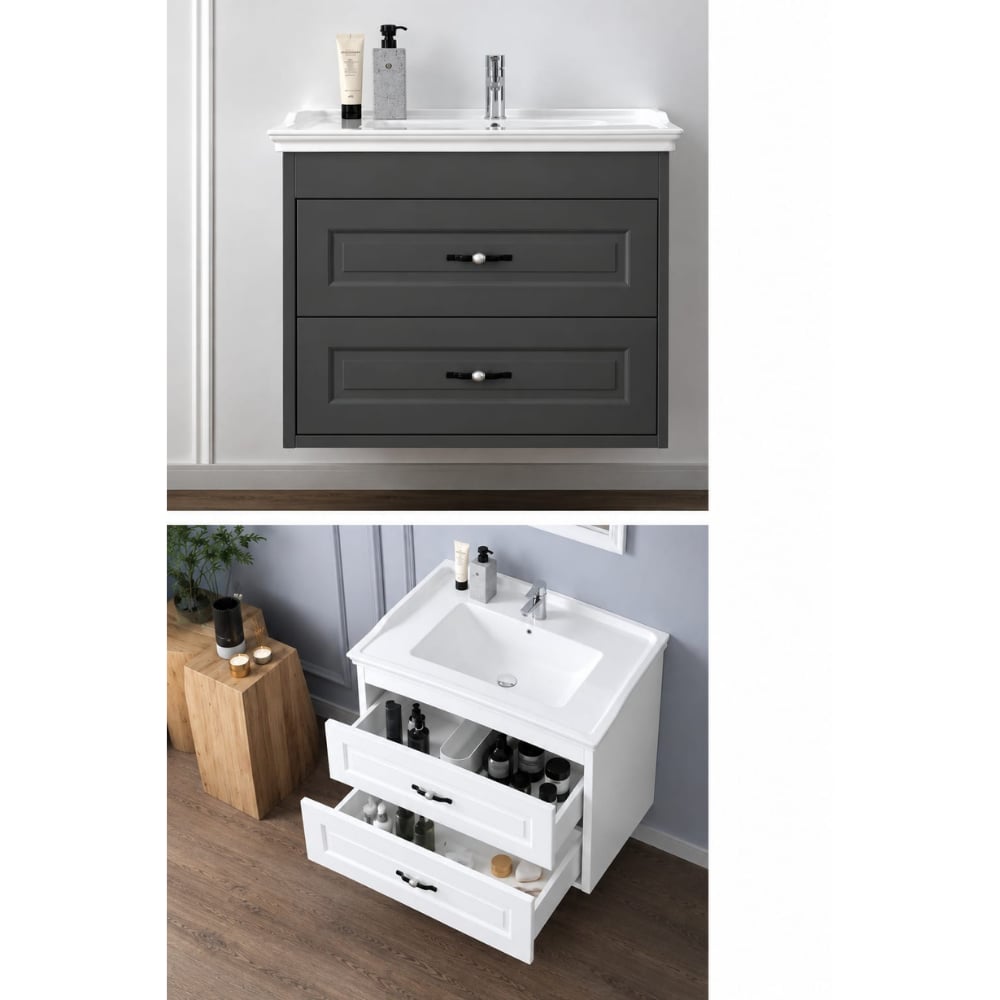 Ubm Ürgüp 80cm Bej Banyo DolabıÜrgüp 80 cm Bej Banyo Dolabı | Modern ve Şık Lavabo Dolabı | Suya Dayanıklı MDF Gövde, Geniş Depolama Alanı | Estetik ve Fonksiyonel Banyo Dolabı Modelleri | DushomeBanyo DolabıUBM BANYO MOBİLYASIÜRGÜP 80CM BEJDUŞHOMEUbm Ürgüp 80cm Bej Banyo Dolabı