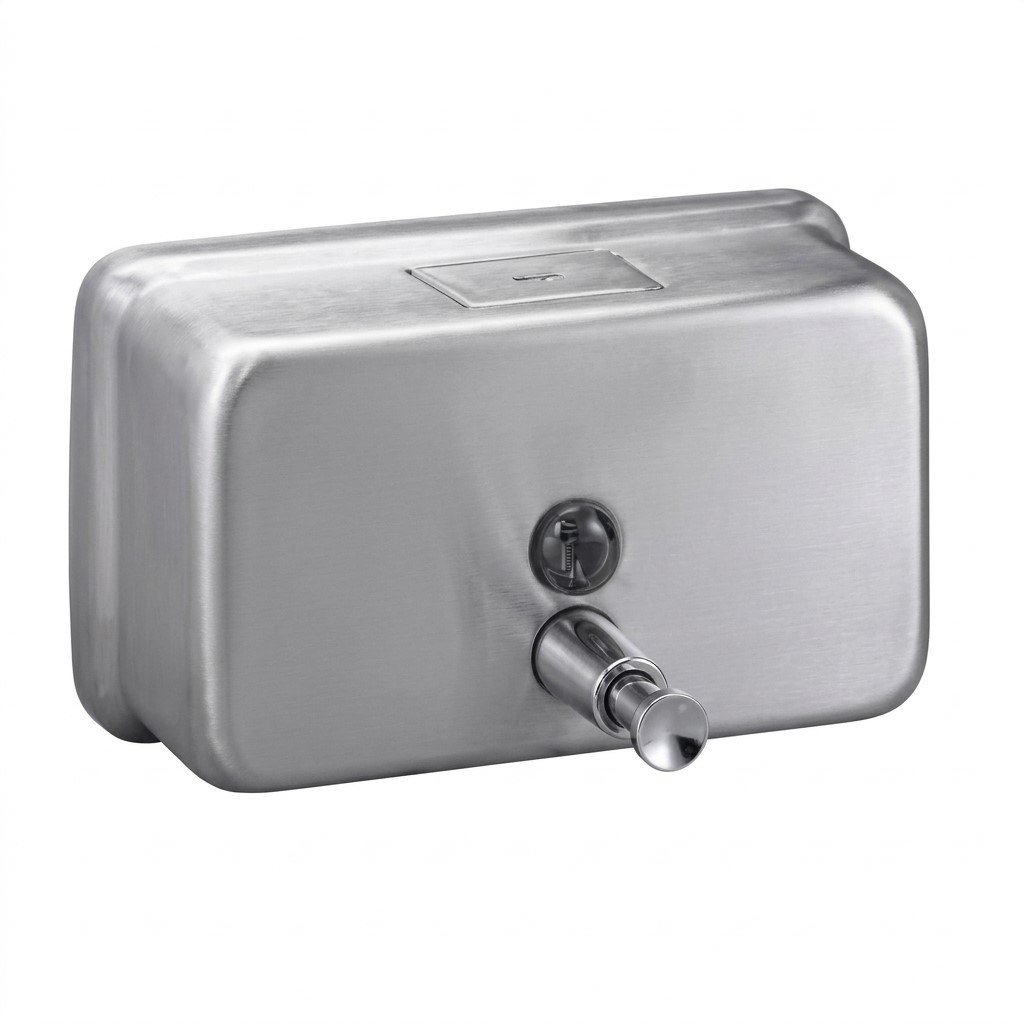 Yatay Sıvı Sabunluk (1000ml)Yatay Sıvı Sabunluk 1000 ML | 1000 ML Sıvı Sabun DispenseriBanyo AksesuarCSK 7411DUŞHOMEYatay Sıvı Sabunluk (1000ml)