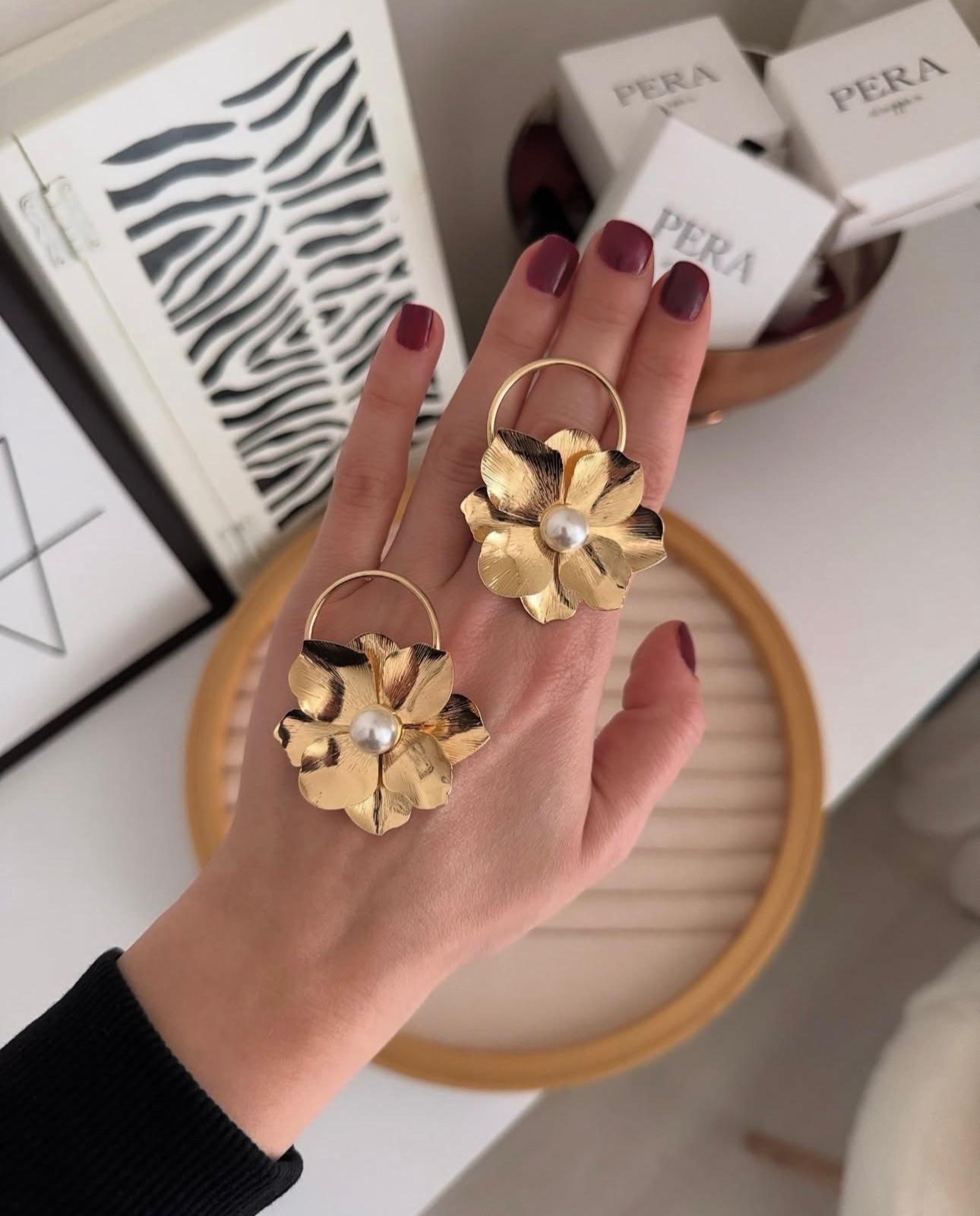 FLOWER GOLD KÜPE