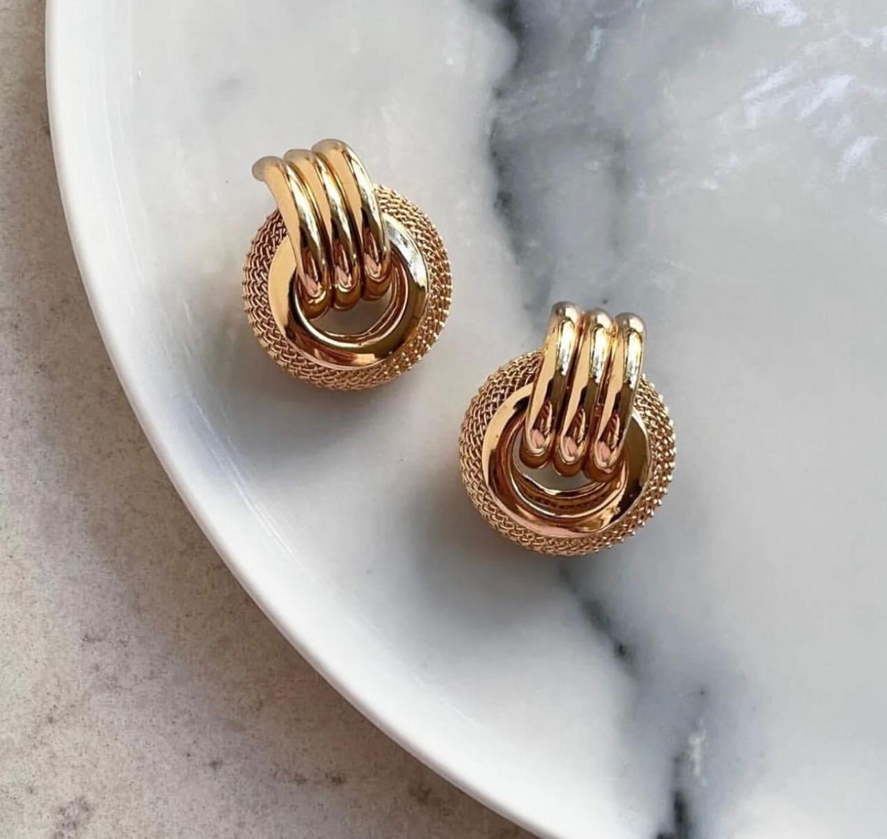 GOLD BİG SALLE KÜPE