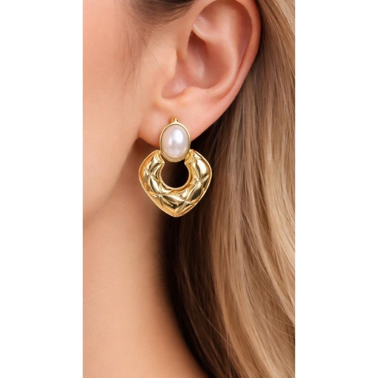 Palas gold küpe