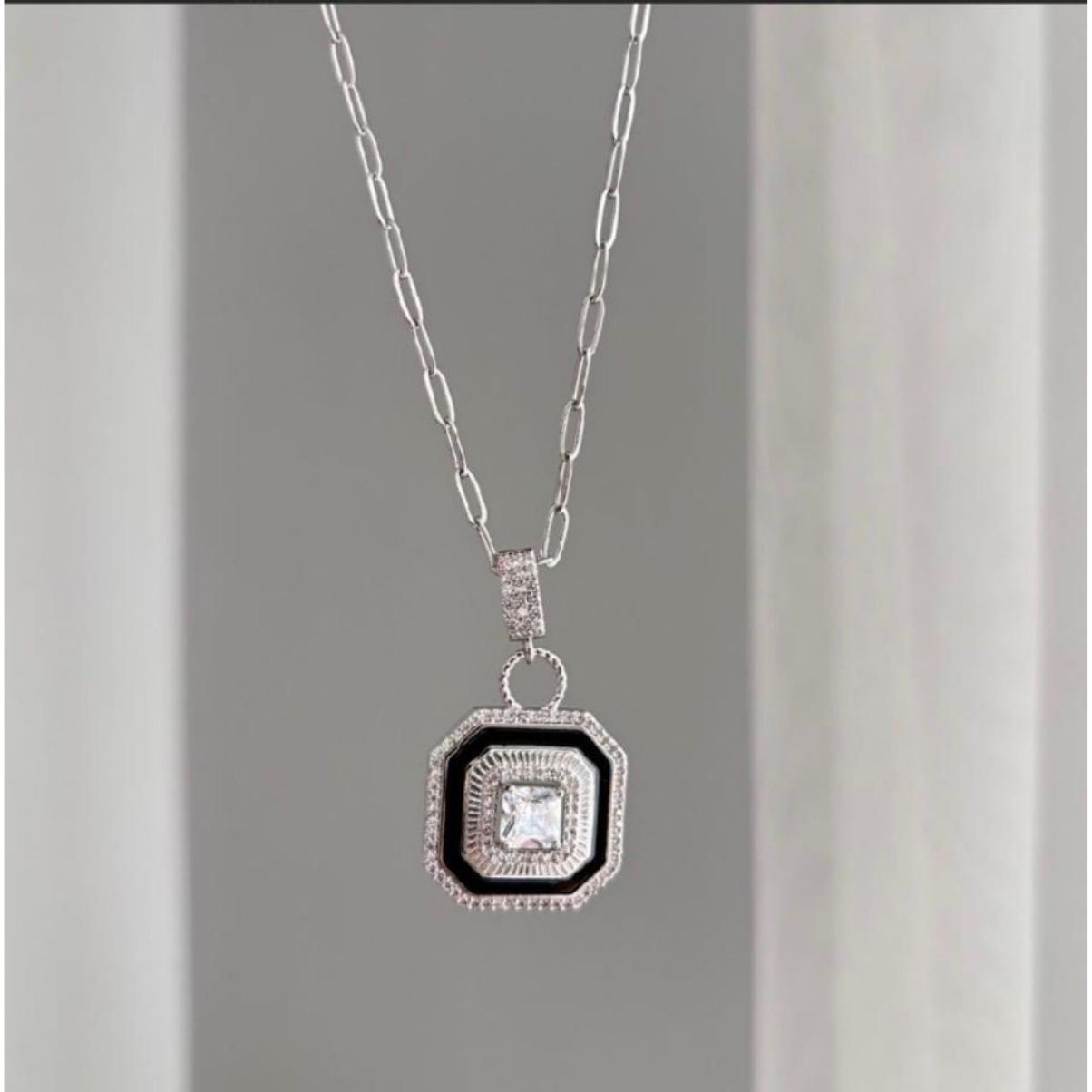 Sunset silver kolye