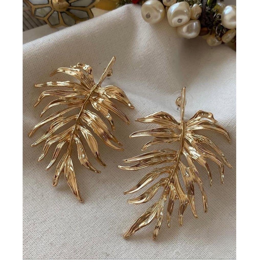 ZR YAPRAK GOLD KÜPE