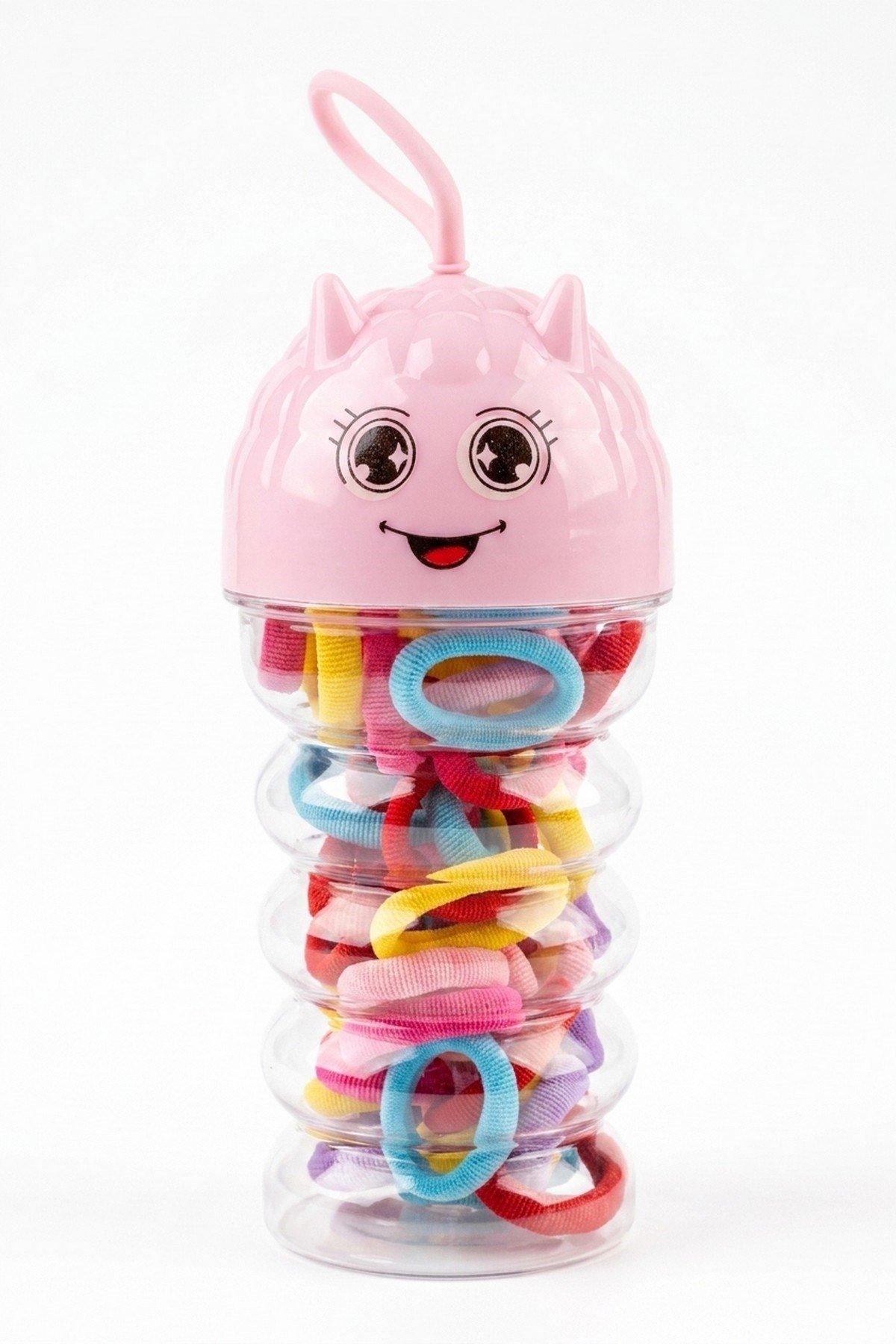 Kız Çocuk Saç Lastiği Seti Kutulu(12cm*5cm kutu boyu) Renkli Lastik Toka Seti Saç Aksesuarları Organizer Saklama Kutusu