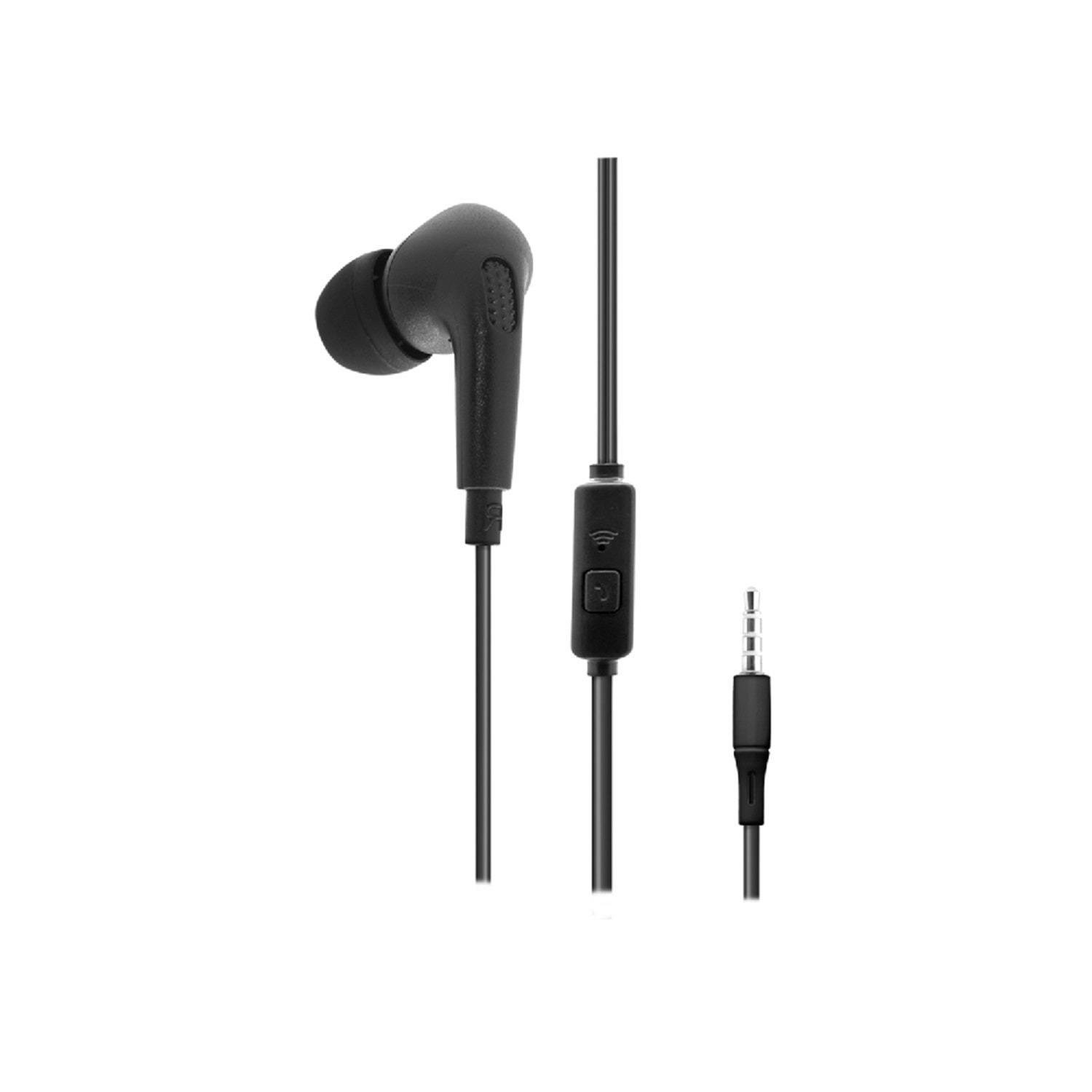 CONCORD C-965 Mikrofonlu Kulak İçi Kulaklık 3.5 Mm. Siyah