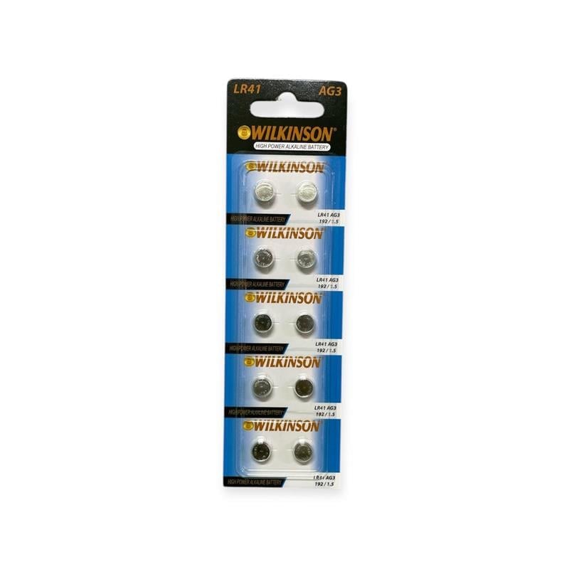  Wilkinson Alkalin Ag3 LR41 10'lu Pil 