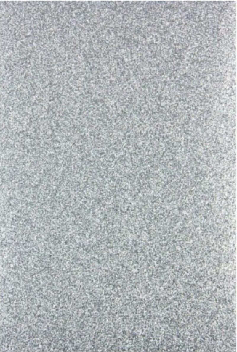 Alex Shoeller Fon Kartonu 50x70 Simli Gümüş 10'lu Paket