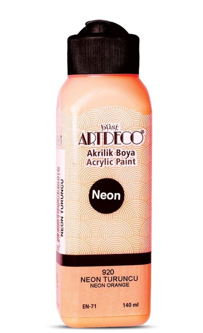Artdeco 140 Ml Turuncu Neon Akrilik Boya
