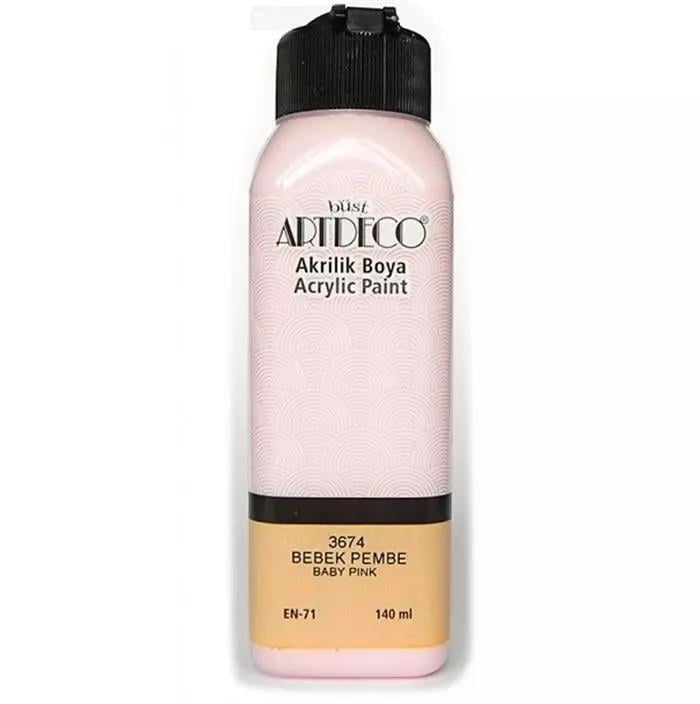 Artdeco Akrilik Boya 140ml Bebek Pembe