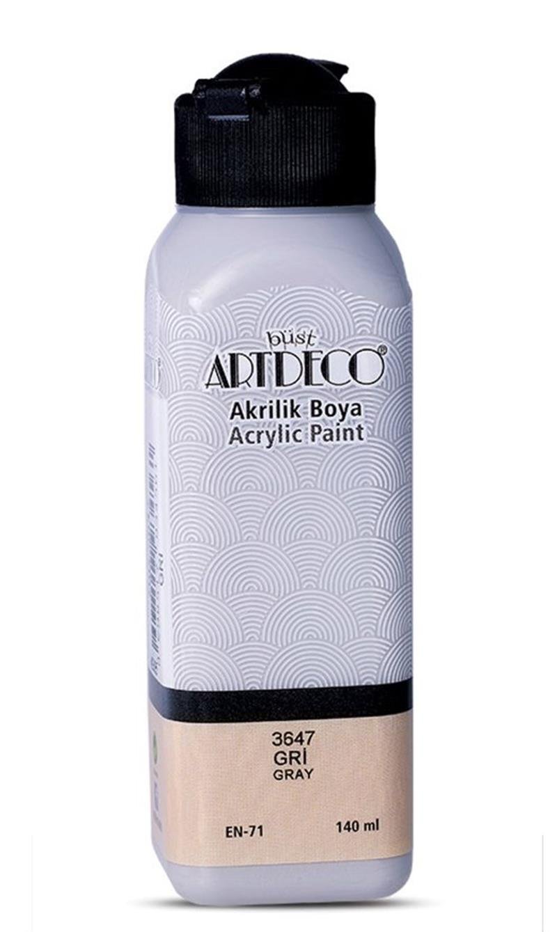 Artdeco Akrilik Boya 140ml Gri