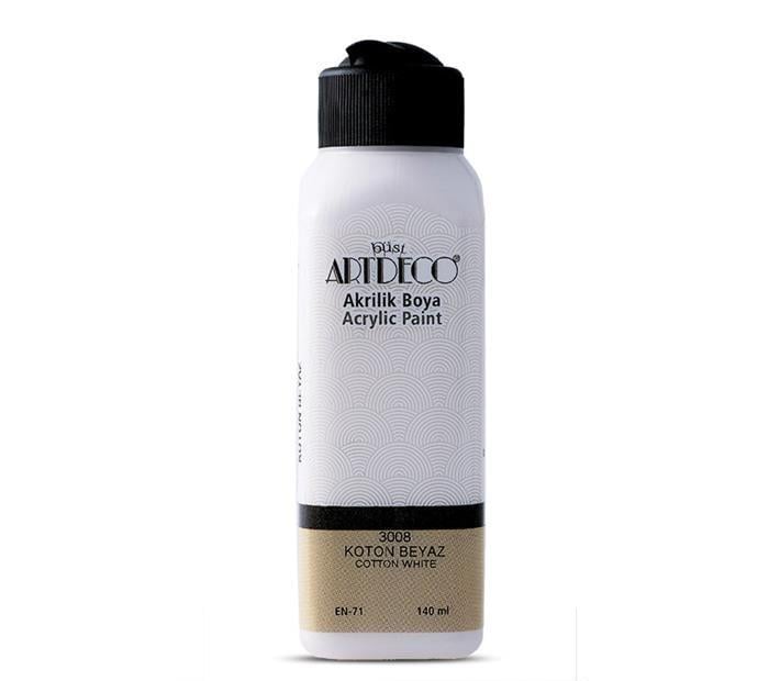 Artdeco Akrilik Boya 140ml Koton Beyaz