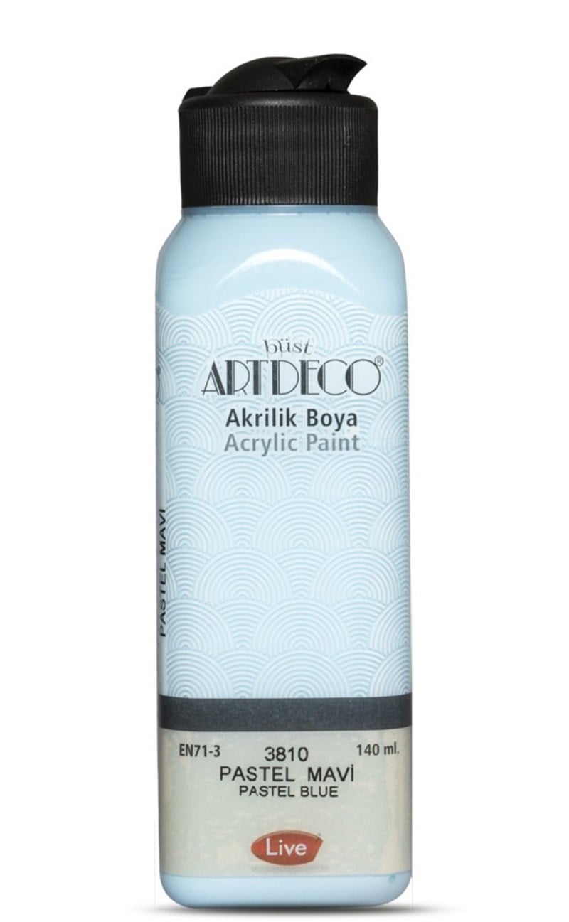 Artdeco Akrilik Boya 140ml Pastel Mavi 3810