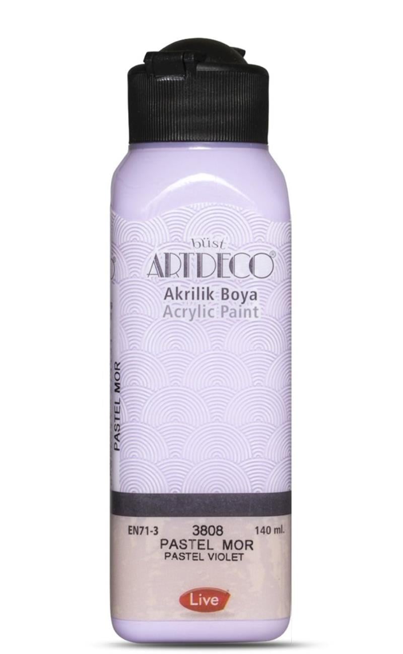 Artdeco Akrilik Boya 140ml Pastel Mor 3808