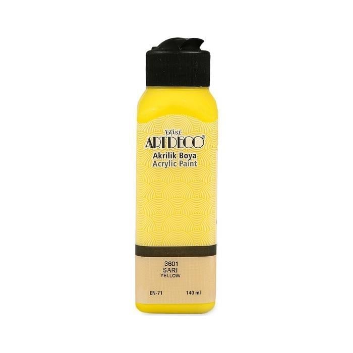 Artdeco Akrilik Boya 140ml Sarı