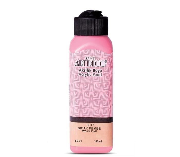 Artdeco Akrilik Boya 140ml Sıcak Pembe