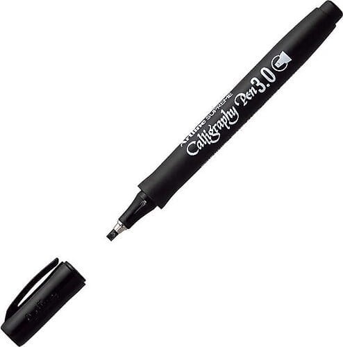 Artline Kaligrafi Kalemi Supreme 3.0mm Uç Arabıc Siyah 12'li Paket