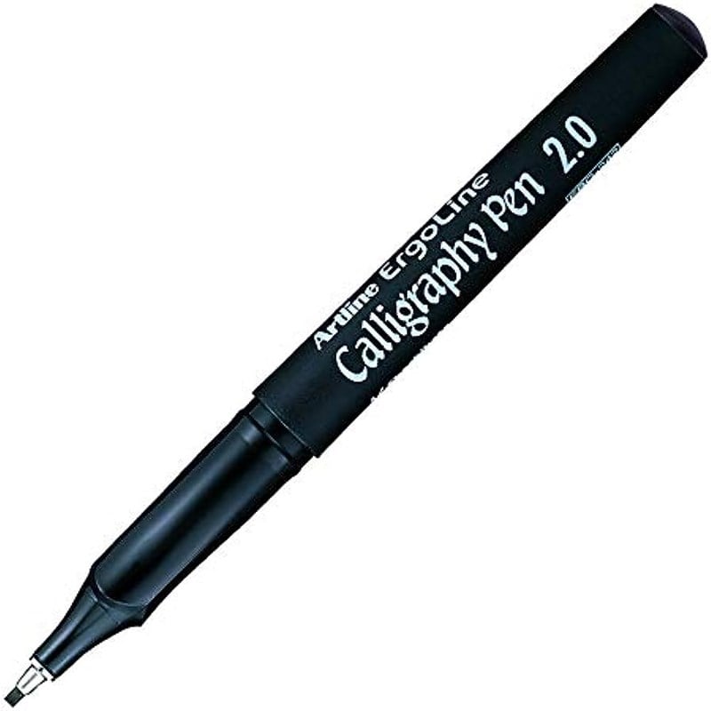Artline Siyah Kaligrafi Kalemi 2.0 mm ERG 242 12'li Paket