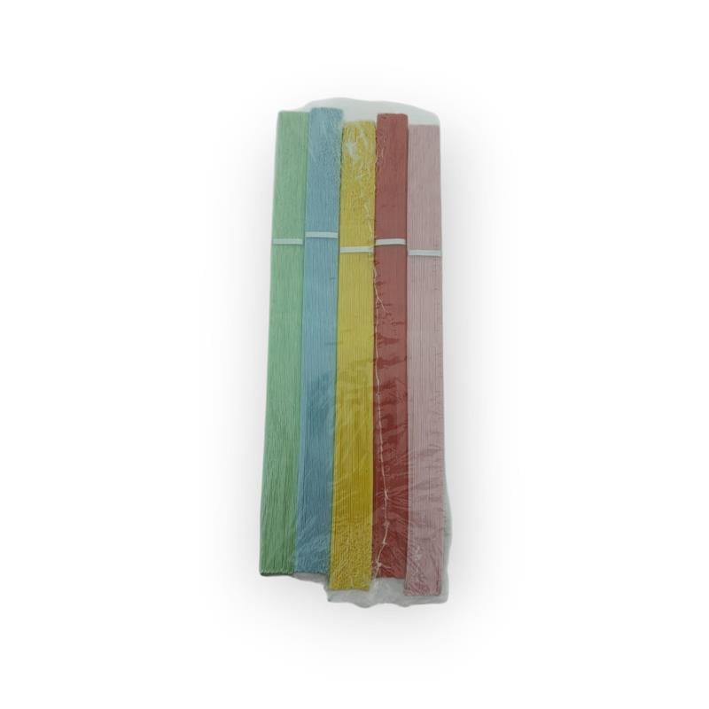 Asil Doğan Buklet Tipi Zarf 11.4X16.2 Cm 80 Gr. 5 Renk Karışık Poşet