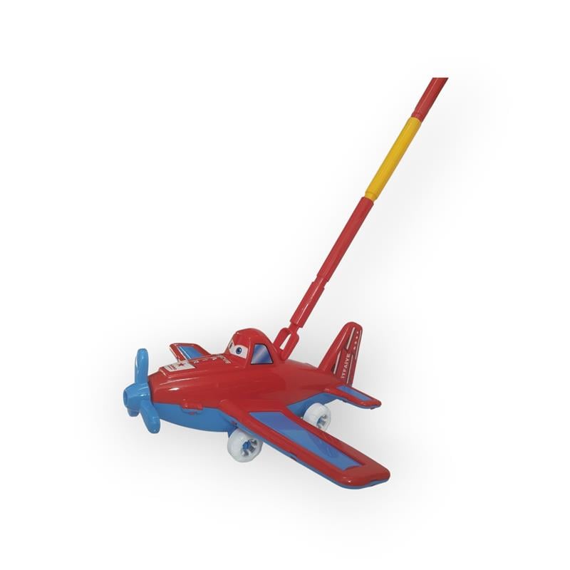 BAYRAKTAR 30 CM ÇUBUKLU UÇAK EĞLENCELİ YÜRÜME ARKADAŞI 