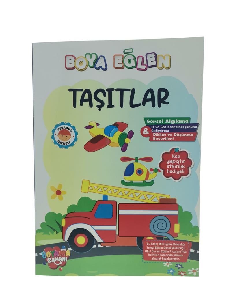 Boya Eğlen Boyama Taşıtlar