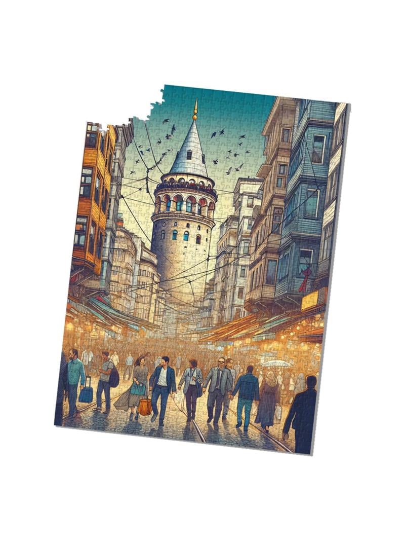 BTOYS 1000 PARÇA PUZZLE GALATA TOWER 9003