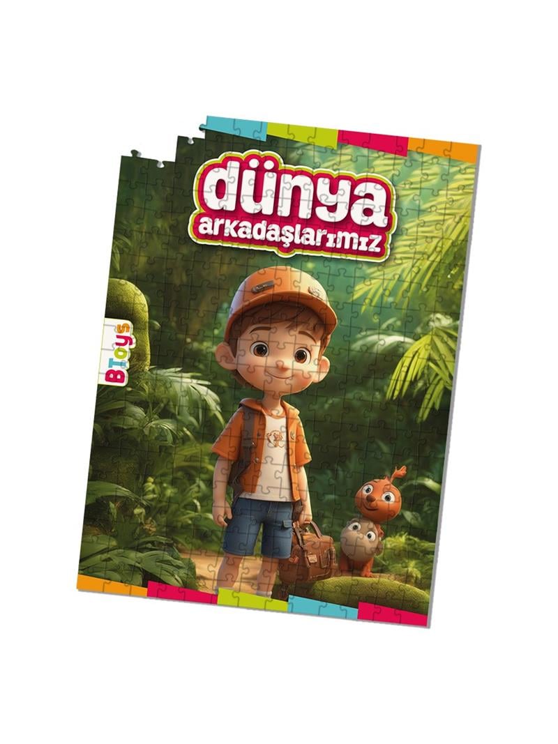 BTOYS 260 PARÇA PUZZLE DÜNYA ARKADAŞLARIMIZ 9067