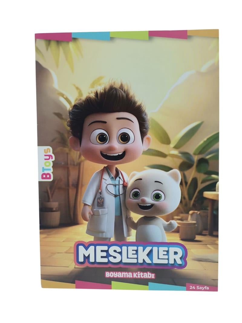 Btoys Meslekler 24 Sayfa BT-T10118