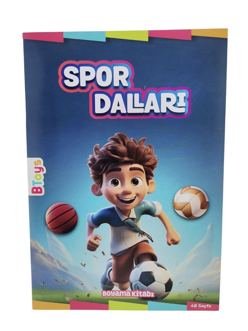 Btoys Spor Dalları 48 Sayfa BT-T10104