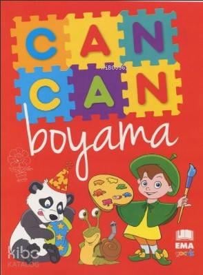 Can Can Boyama Renkli Örnekli / EMA Çocuk