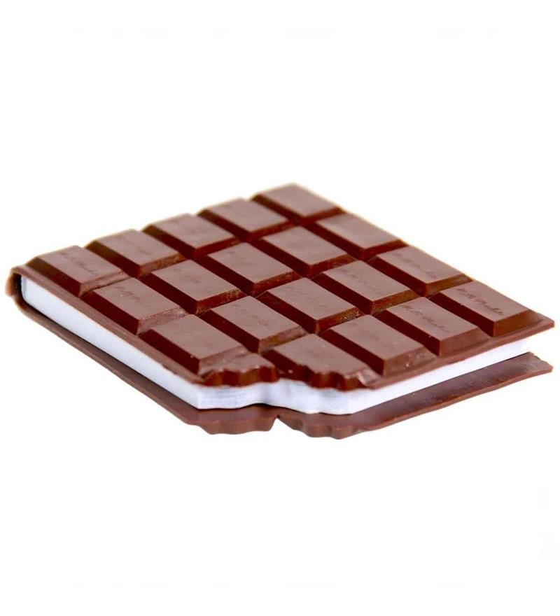 Chocolate Notebook Çikolata Görünümlü Not Defteri