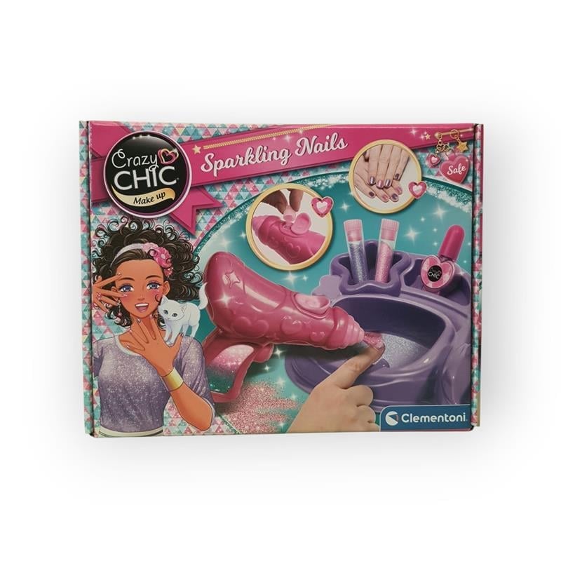 Clementoni Crazy Chic Işıltılı Tırnak Seti 15179